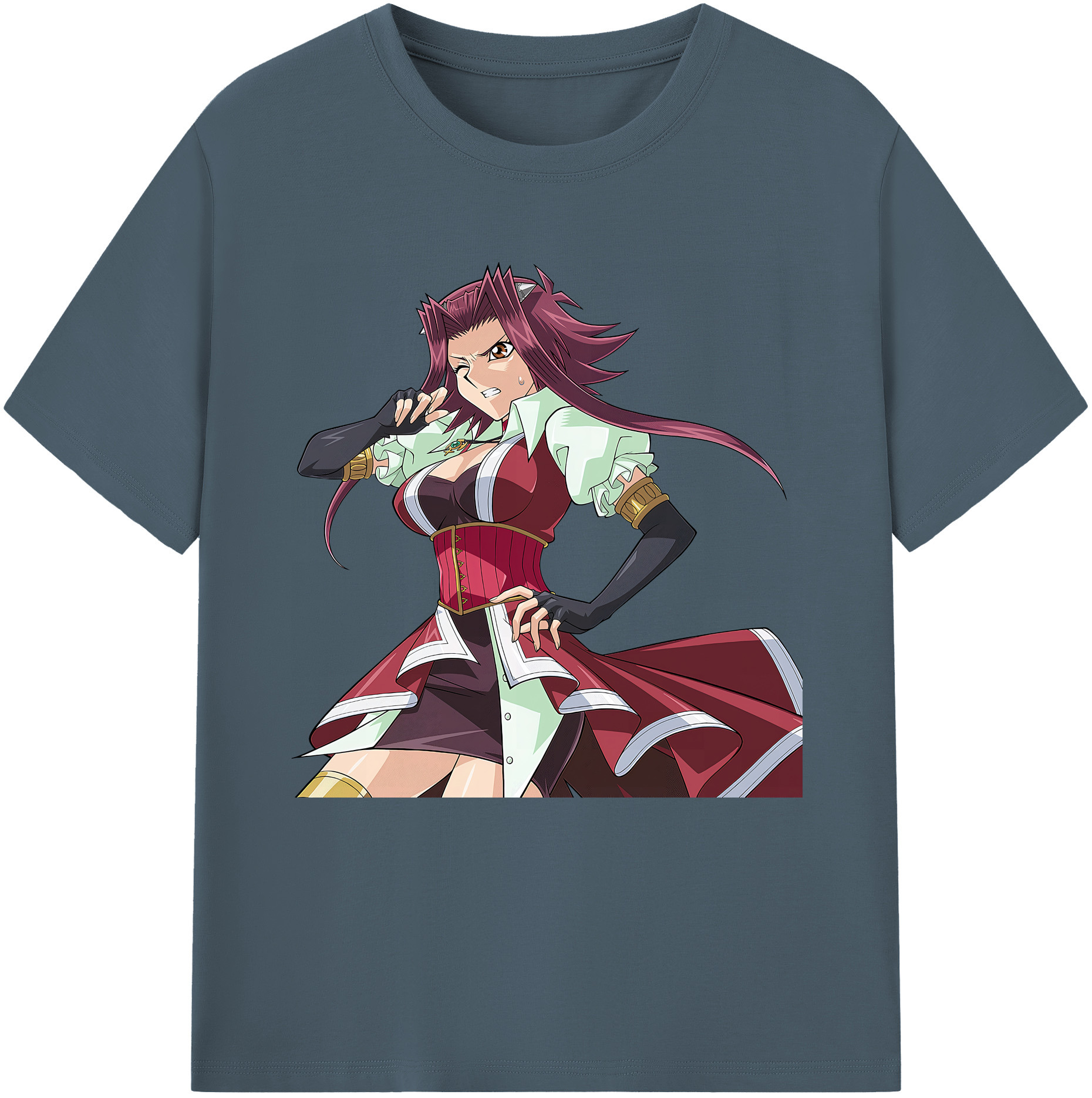 （画像用） 遊☆戯☆王 Yu-Gi-Oh! 綿100％半袖Tシャツ（フロントプリント）